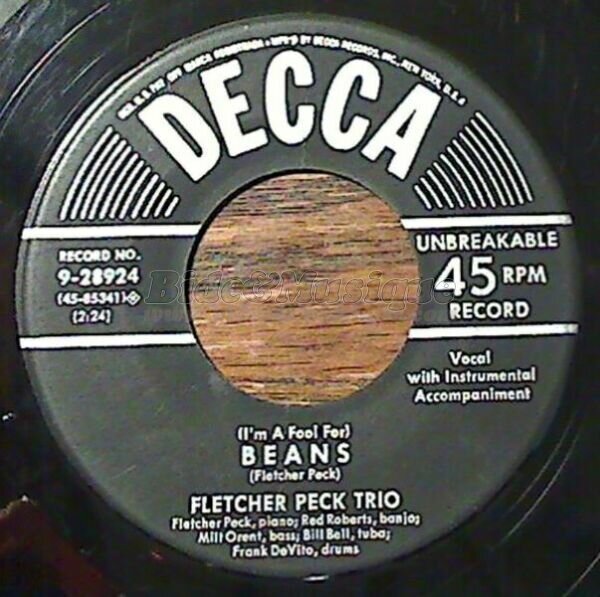 Fletcher Peck Trio - Salade bidoise, La