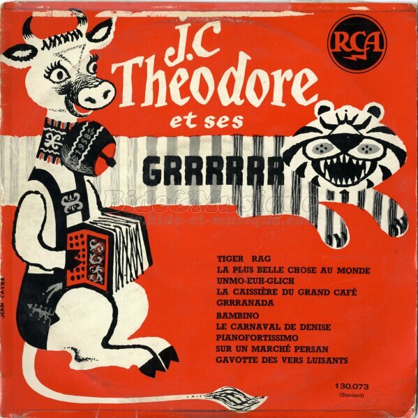 J.C. Theodore et ses grrrrr - Années cinquante