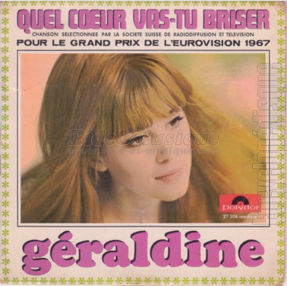Géraldine - Eurovision