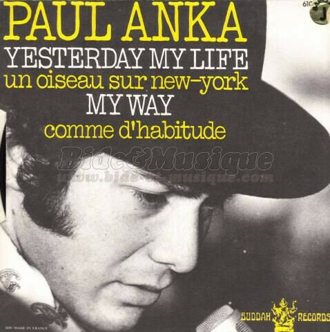 Paul Anka - Reprise surprise ! [couplée avec l'original]