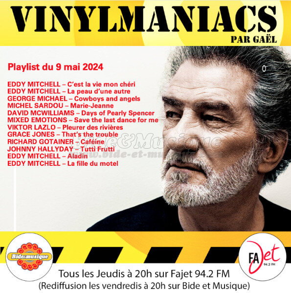 Vinylmaniacs - Emission n°305 (9 mai 2024)
