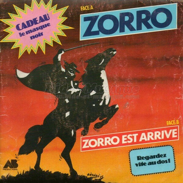 Gérard Salesses et ses Masques Noirs - Zorro