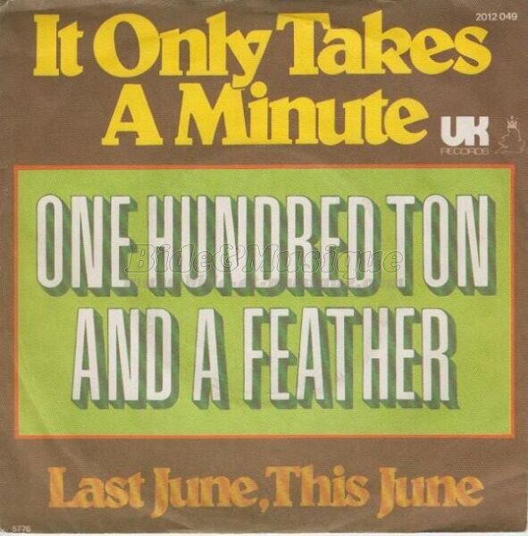 One Hundred Ton and a Feather - 70'