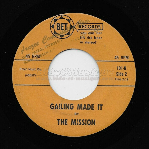 The Mission - Gailing made it
