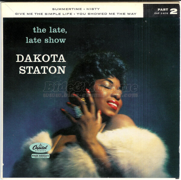 Dakota Staton - Années cinquante
