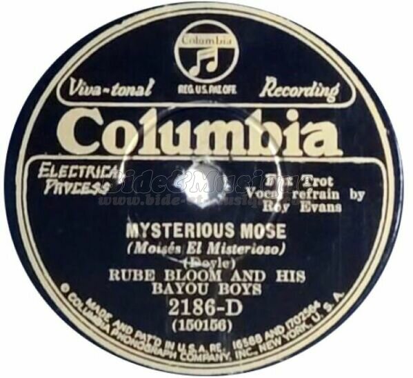 Rube Bloom and his Bayou Boys - Mysterious Mose