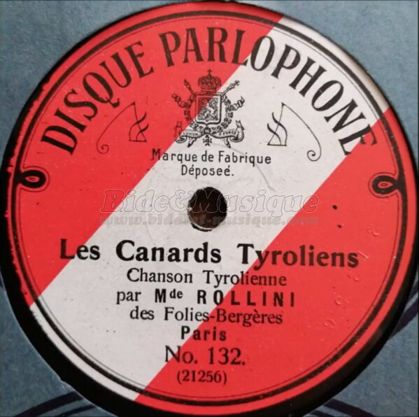 Madame Rollini - Les Canards tyroliens