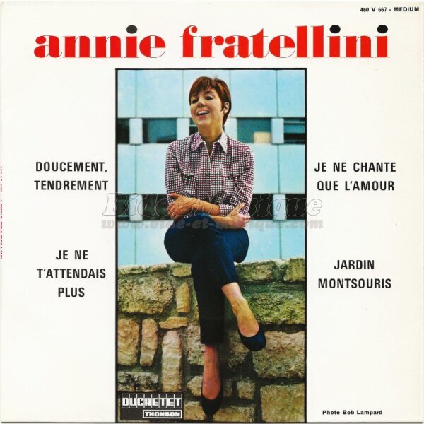 Annie Fratellini - Je ne t'attendais plus