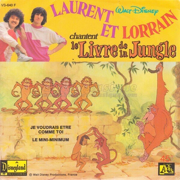 Laurent et Lorrain - Je voudrai être comme toi