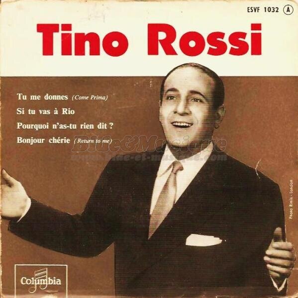 Tino Rossi - Si tu vas à Rio