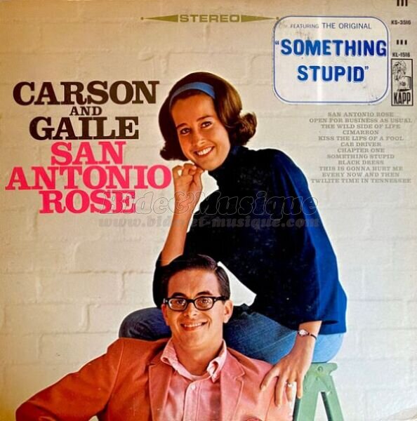 Carson & Gaile - Something stupid