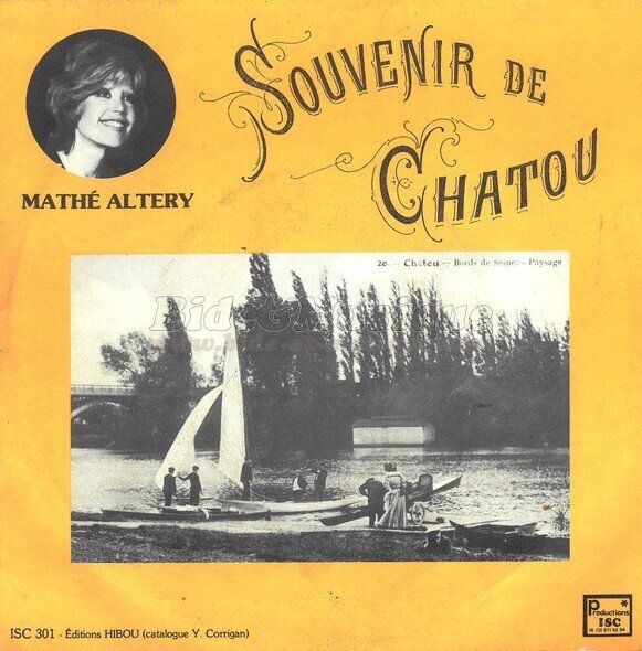Mathé Altéry - Souvenir de Chatou