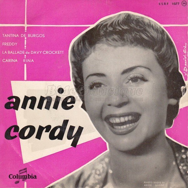 Annie Cordy - La ballade de Davy Crockett