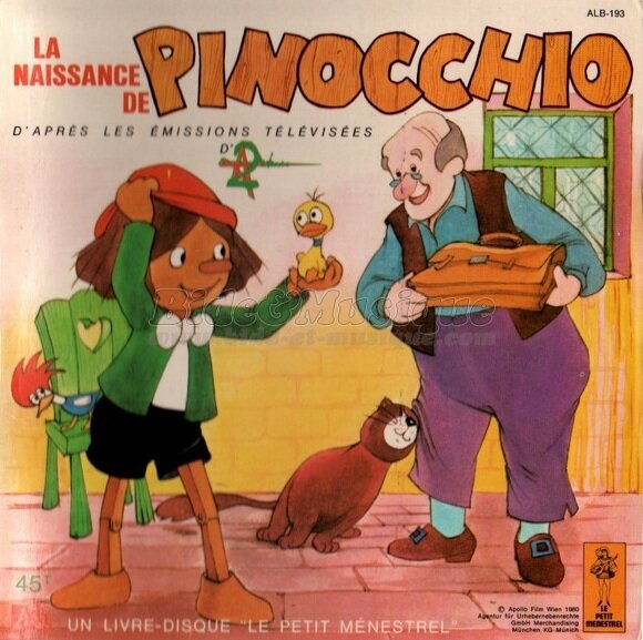 Les belles histoires de Bide & Musique - La naissance de Pinocchio