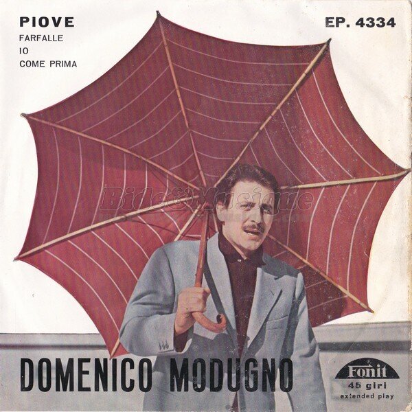 Domenico Modugno - Piove (Ciao ciao bambina)