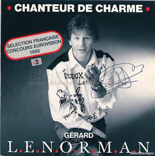 Gérard Lenorman - Chanteur de charme