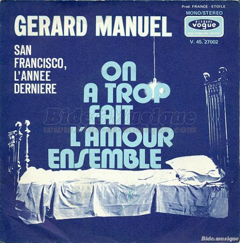 G�rard Manuel - San Francisco, l'ann�e derni�re