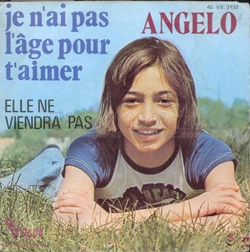 Angelo - Je n'ai pas l'âge pour t'aimer