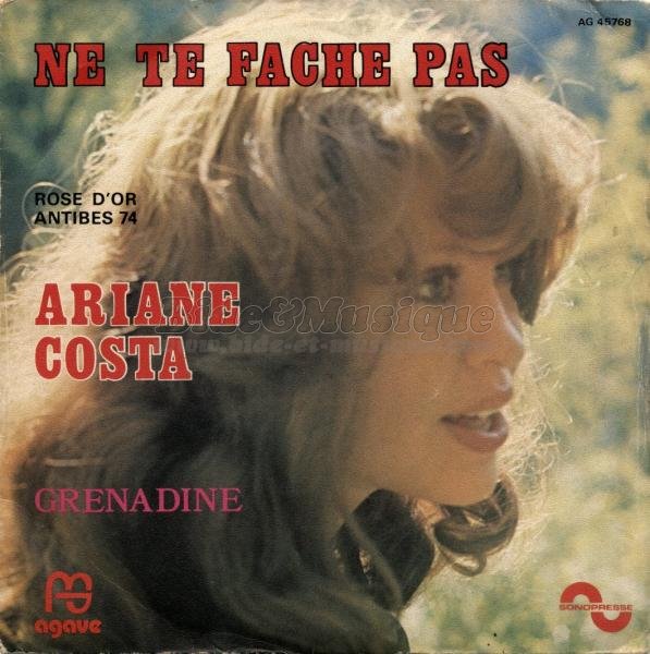 Ariane Costa - Ne te fâche pas