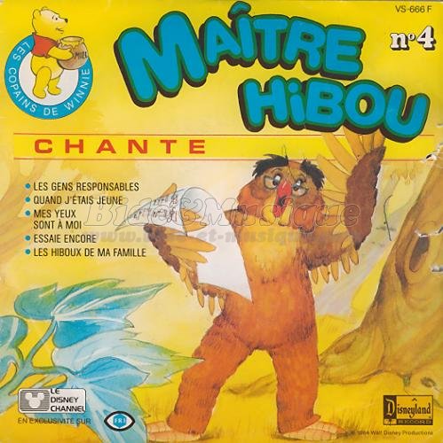 Maître Hibou - Les hiboux de ma famille