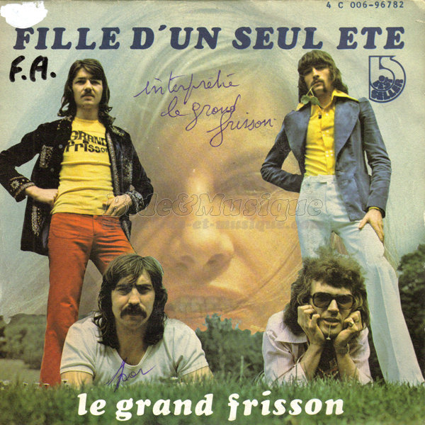 Le Grand Frisson - Fille d'un seul été