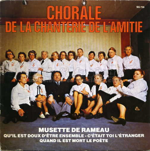 Chorale de la chanterie de l'amitiÃ© - Musette de Rameau