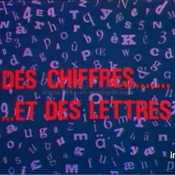 Eddie Warner - Des chiffres et des lettres