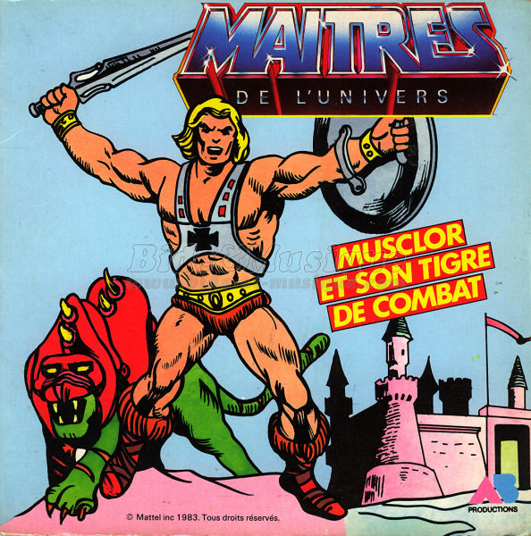 Les Maîtres de l'Univers - Musclor et son tigre de combat face B