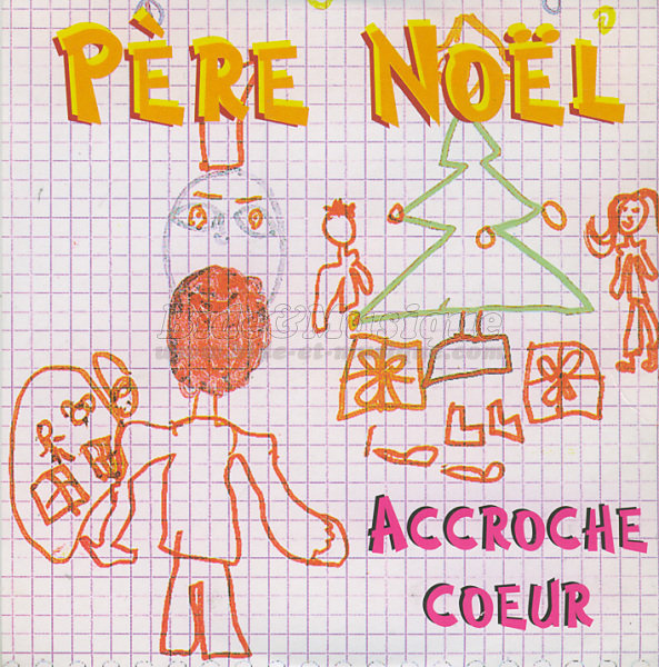 Accroche Cœur - Père Noël