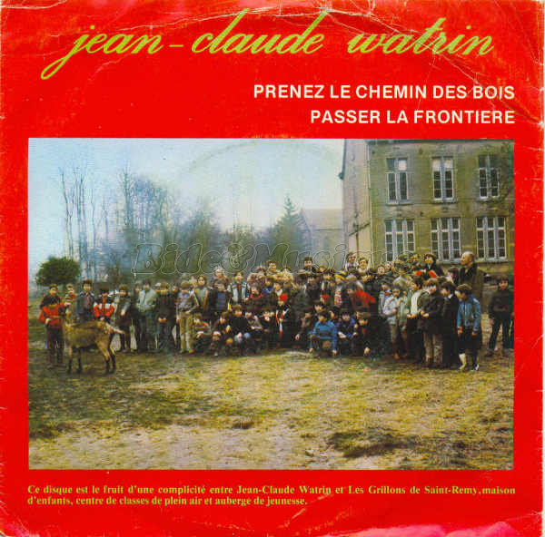 Jean-Claude Watrin - Passer la fronti�re