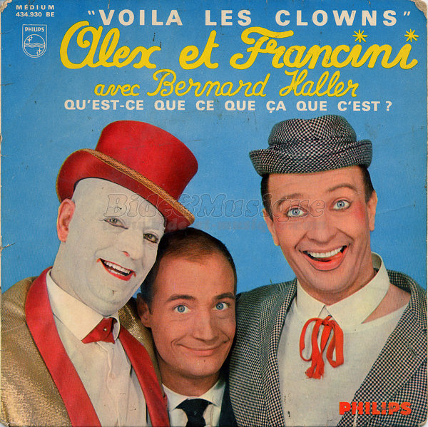 Alex et Francini - Voilà les clowns