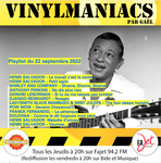 Vinylmaniacs - Emission n�227 (22 septembre 2022)