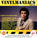 Vinylmaniacs - Emission n�234 (10 novembre 2022)