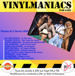 Vinylmaniacs - Emission n�246 (2 f�vrier 2023)