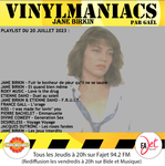 Vinylmaniacs - Emission n�269 (20 juillet 2023)