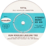 Titta - Kun kuuluu lauluni tää