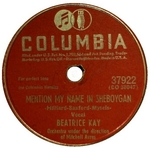 Beatrice Kay - Mention my name in Sheboygan