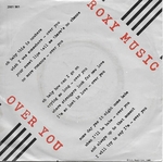 Roxy Music - Over you