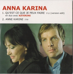 Anna Karina et Philippe Katerine - Qu'est-ce que je peux faire