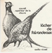 Vignette de Conseil supérieur de la chasse - Lâcher de faisandeaux (Face B)