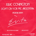 Vignette de Julie Covington - Don't cry for me Argentina