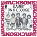 Pochette de The Jacksons - Blame it on the Boogie