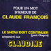 Pochette de Claudine - Pour un mot d'amour de Claude François